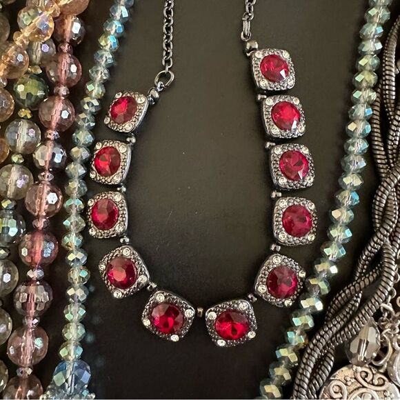 Bling bling 10 Necklaces full of sparkle - Picture 4 of 9